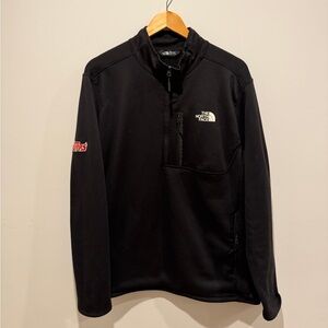 The North Face x Topps Baseball Cards Men's Black Quarter Zip